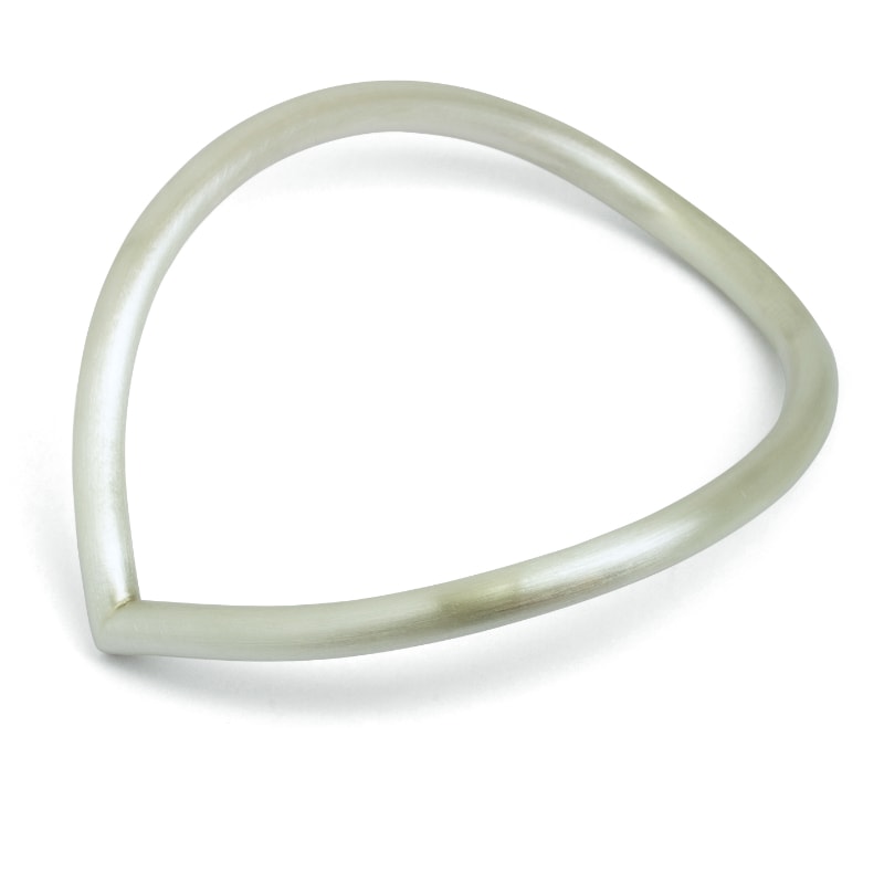 Ornate silver bracelet "Punti"