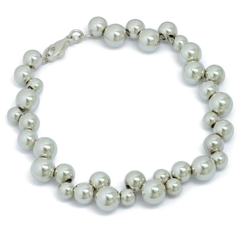 Silver bracelet "Bulbi"